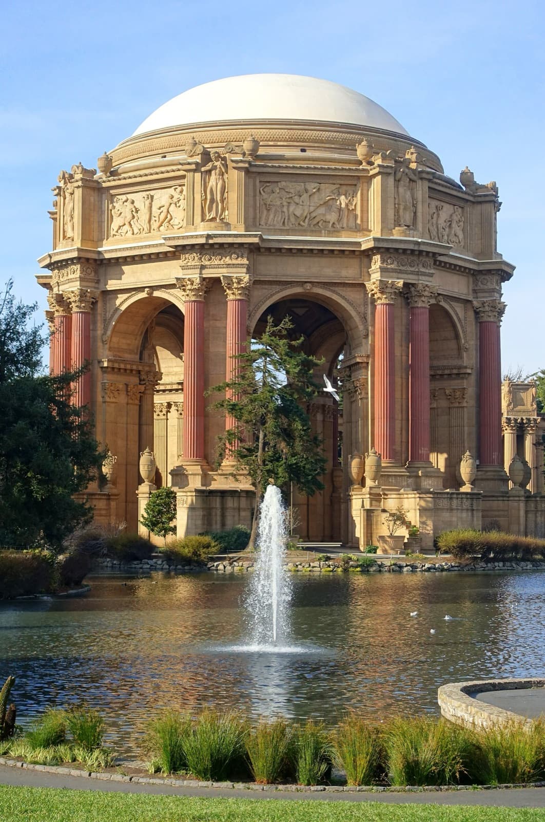 The Palace of Fine Arts in San Francisco, DinkSF's first home
